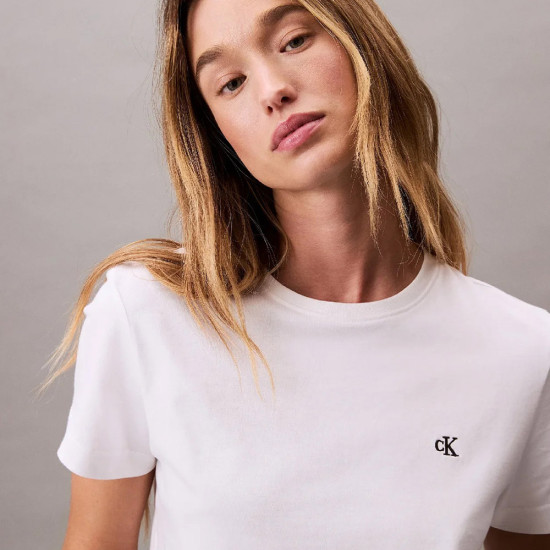 Calvin Klein Γυναικεία κοντομάνικη μπλούζα Archive Jersey T-Shirt